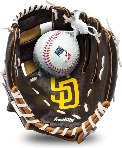 Miniatura 23 de Franklin Sports MLB Youth Teeball Glove and Ball Set - Kids Baseball and Teeball - Perfect First Kids Glove - 9.5