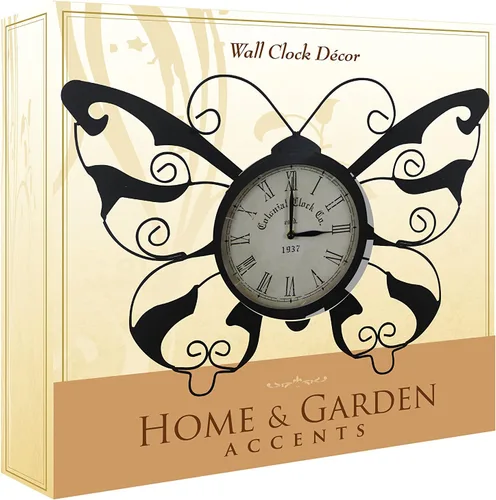 Miniatura 2 de Alpine HAV110 - Reloj de mariposa, 15 pulgadas, multicolor