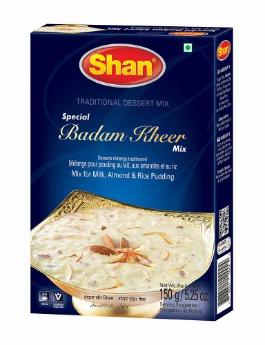 Miniatura 20 de Shan Polvo de crema de mango, 7.05 oz, postre esencial para cualquier ocasión, apto para vegetarianos, bolsa hermética en una caja (paquete de 3)