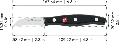 Miniatura 9 de ZWILLING Twin Signature - Cuchillo utilitario de 5 pulgadas, afilado, fabricado en una fábrica alemana propiedad de la empresa con acero de fórmula