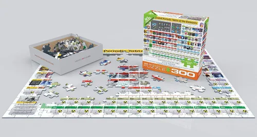 Miniatura 3 de EuroGraphics (EURHR) Tabla periódica ilustrada de los elementos rompecabezas de 300 piezas rompecabezas de 300 piezas
