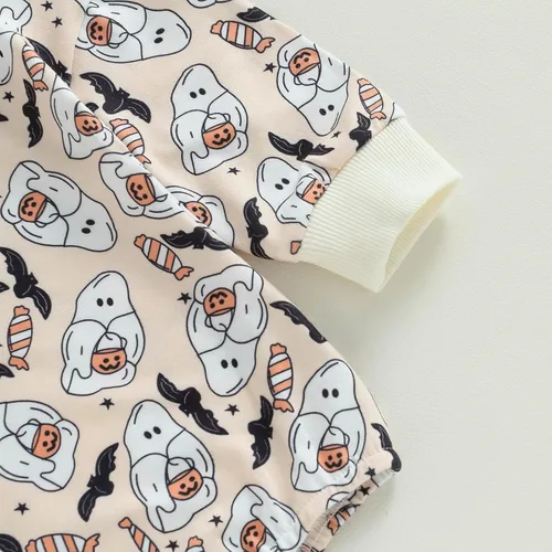 Miniatura 6 de Ropa de Pascua para bebé recién nacida, con bordado de conejo, sudadera con burbujas, traje de bebé niña