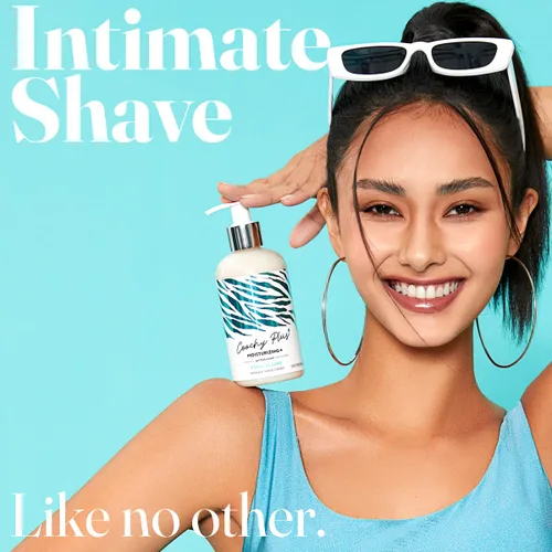 Miniatura 2 de Coochy Plus Crema de afeitar íntima COCO ALLURE para púbico, línea de bikini, axila y más, sin erupciones con fórmula hidratante pendiente