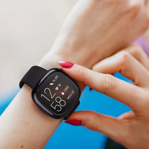 Miniatura 8 de [Paquete de 4] Funda protectora de pantalla compatible con Fitbit Sense 2 / Fitbit Versa 4, funda protectora completa de ajuste delgado, a prueba