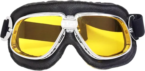 Miniatura 8 de CRG Sports goggle estilo vintage, aviador para motocicleta T11 - Clásico