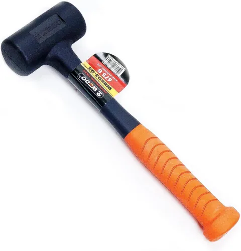 Miniatura 10 de WEDO Juego de martillos de 5 piezas, incluye martillo de garra de 16 onzas, clavija de bola de 32 onzas, clavija cruzada de 2 libras, martillo