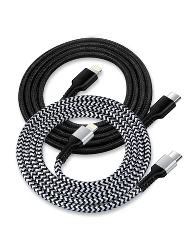 Miniatura 11 de Cable USB C para iPhone Air iPhone 17e 17 Pro Max 17 Pro 17 16e 16 Pro 15 Pro/Plus, 2 unidades de cable de carga rápida USB a Usbc, cable de carga