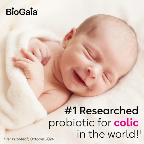 Miniatura 4 de BioGaia ProTectis Gotas probióticas para bebés Alivio de cólicos y gases + Vitamina D Seguro para recién nacidos Alivia el llanto