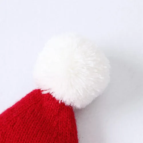 Miniatura 4 de UTTPLL Gorros de punto cálidos para bebé, gorro grueso y suave para niño y niña, gorro acanalado con puños para niños y niñas