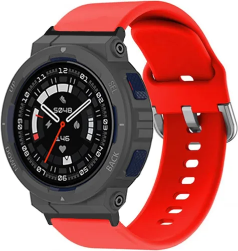 Miniatura 7 de hengkang Correas de reloj Amazfit Active Edge para mujeres y hombres, elegantes correas de repuesto de silicona ajustables para Amazfit Active Edge