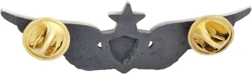 Miniatura 4 de MEDALS OF AMERICA EST. 1976 Insignia de tripulación aérea de ejército senior, Plateado (Silver Oxide)