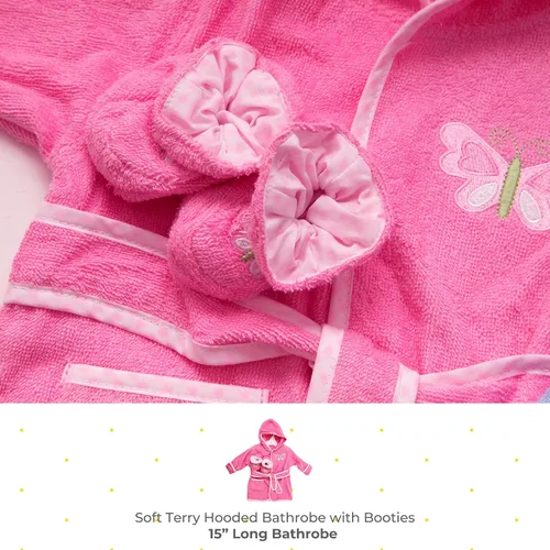 Miniatura 2 de Spasilk baby-boys Bathrobe With Booties