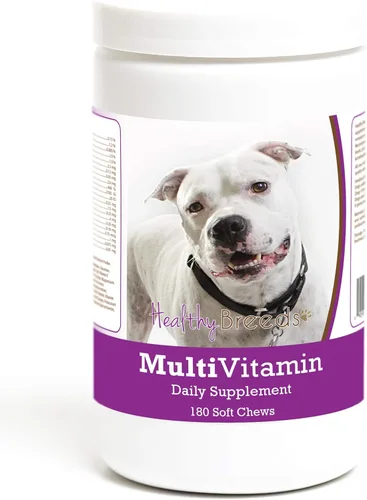 Healthy Breeds Pit Bull Multivitamínico Soft Chew para perros 180 unidades