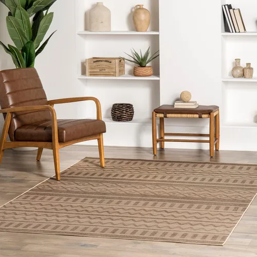 Miniatura 16 de nuLOOM Kasie Natural - Alfombra de 5 x 8 pies, lavable a máquina, antideslizante, para sala de estar, dormitorio, habitación de los niños, 2-Natural
