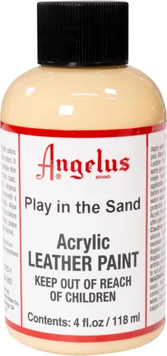 Miniatura 134 de Angelus - Pintura acrílica para cuero, 4 Fl Oz, color blanco - Pintura para cuero profesional flexible, resistente a grietas, arañazos