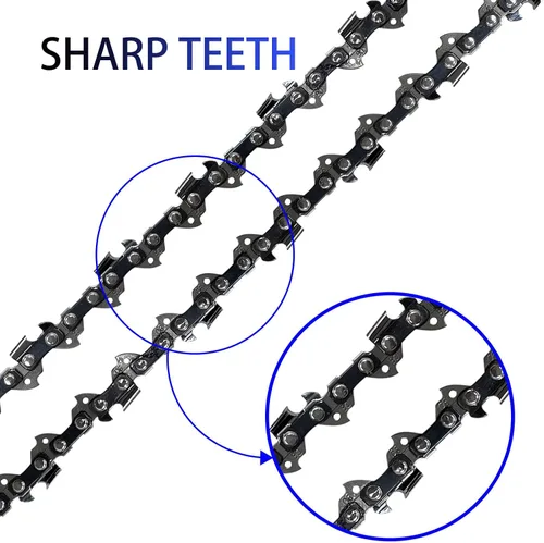 Miniatura 2 de 2 cadenas de motosierra de 14 pulgadas para motosierra SKIL CS4555-10, cadena de repuesto de 14 pulgadas para motosierra Kobalt KCS 4040-06 40v