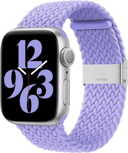 Miniatura 9 de Bandiction - Correas compatibles con Apple Watch de 44mm 40mm 38mm 42mm 41mm 45mm 46mm 49mm, bandas iWatch para mujeres y hombres, correa elástica