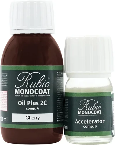Miniatura 121 de Rubio Monocoat Tinte y acabado para madera de 650 pies cuadrados - Niebla Oil Plus 2C Aceite de linaza de secado rápido, ecológico