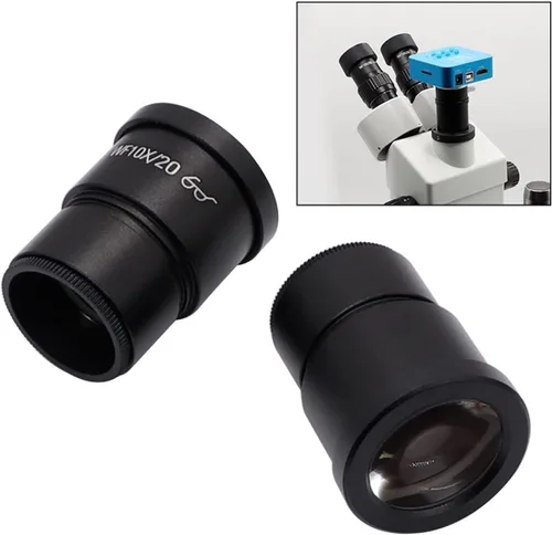 Miniatura 3 de Microscope Kit Widefield Scale WF10X WF20X Stereo Microscope Eyepieces for Binocular Trinocular Microscope Monocular Oculars Microscopio Microscope