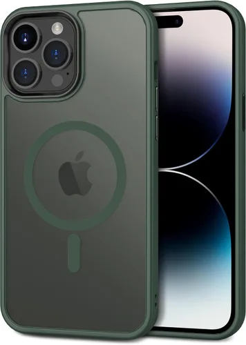 Miniatura 33 de CACOE Funda magnética para iPhone 12 y iPhone 12 Pro de 6.1 pulgadas - Compatible con MagSafe y soporte magnético para teléfono en el automóvil,