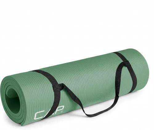 Miniatura 14 de CAP Barbell Colchoneta de yoga y ejercicio de alta densidad de 1/2 pulgada con correa Múltiples opciones