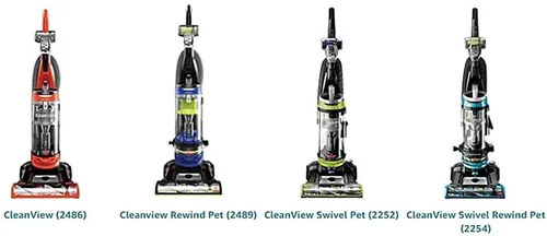Miniatura 6 de Pieza de repuesto para filtro de aspiradora compatible con Bissell CleanView Aspiradora vertical giratoria para mascotas 2252 2486 2489 2254 22543