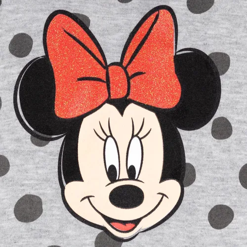 Miniatura 2 de Disney Minnie Mouse - Sudadera con capucha de forro polar para niñas pequeñas