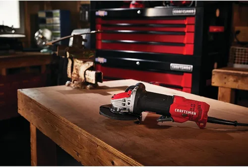 Miniatura 8 de CRAFTSMAN Amoladora angular, pequeña, 4-1/2 pulgadas, 7.5 amperios, con cable (CMEG200)