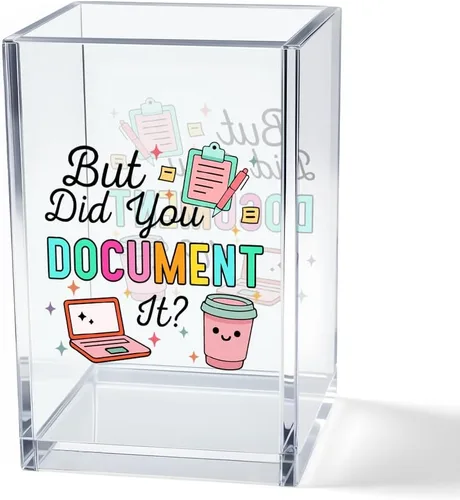 Miniatura 14 de It's Fine I'm Fine Soporte para Lápices y Bolígrafos Cosméticos de Acrílico, Divertido Soporte para Bolígrafos de Gato Negro, Regalo para Amantes