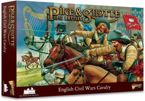 Warlord Juegos Pike & Shotte Batallas épicas Inglés Guerras Civiles Caballería Militar Mesa Superior Wargaming Modelo de Plástico Kit 212013002