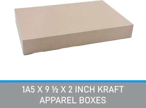 Miniatura 2 de SSWBasics Cajas de ropa Kraft de 15 x 9 ½ x 2 pulgadas - Caja de 100