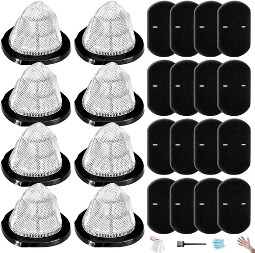 Miniatura 11 de Paquete de 2 filtros de vacío 2030 y 4 filtros de espuma con cepillo, compatibles con modelos de vacío 3 en 1 Bissell 2030, 20303, 20306, 20307