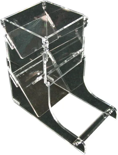 Miniatura 11 de LITKO Torre de dados Rodillo de dados Vaso de dados Bota de dados TTRPG Juegos de mesa (negro)