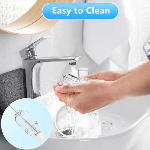 Miniatura 6 de Aspirador nasal para bebé, chupón de nariz de bebé, chupón de moco con bomba de mano, aspirador nasal para bebé con puntas de silicona