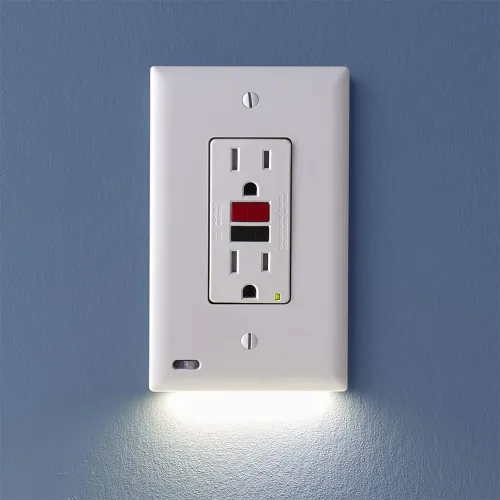 Miniatura 17 de SnapPower Guidelight, placa cobertor de salida con luces de noche LED