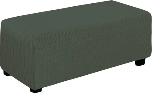 Miniatura 158 de Easy-Going Funda Elástica para Otomana Taburete de Almacenamiento Plegable Protector de Muebles Funda Rectangular Suave con Parte Inferior Elástica