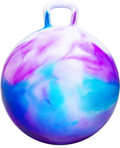 Miniatura 9 de PlayZap Pelotas Saltarinas para Niños de 3-8 Años, Pelota Rebotante de 18 Pulgadas con Asa, Saltarina Inflable de 18", Juguetes de Salto de 45cm