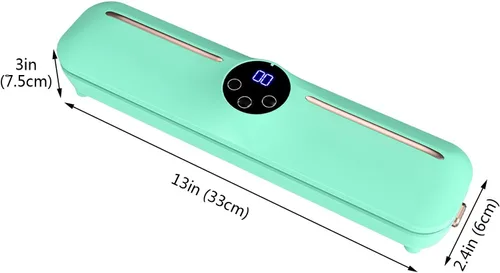 Miniatura 7 de Máquina selladora al vacío para el hogar, barra de sellado profesional para Sous Vide, almacenamiento en congelador y conservación de alimentos a
