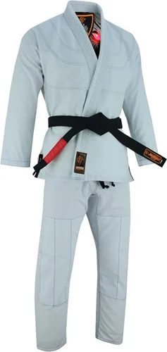 Miniatura 5 de Jaguar Pro Gear Wolf Returns Interior Sublimado Pro Brazilian Jiu Jitsu BJJ Kimono Gi Uniforme Unisex Cinturón blanco incluido