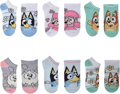 Miniatura 2 de Bluey Girls' No Show Socks