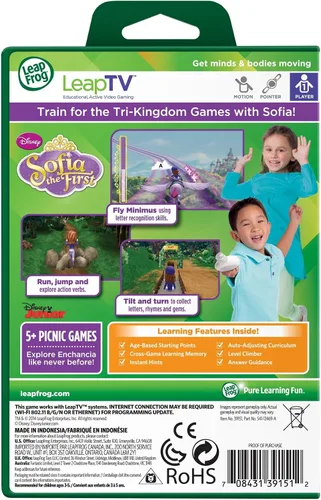 Miniatura 2 de LeapFrog LeapTV Disney Sofia El primer videojuego educativo y activo