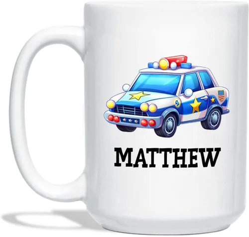 Miniatura 24 de Taza de café de avión personalizada con nombre de los niños, taza de café de avión personalizada de 11 onzas y 15 onzas, taza de cerámica blanca