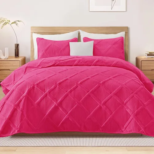 Miniatura 24 de Exclusivo Mezcla - Juego de edredón de microfibra tamaño King, juego de ropa de cama gris claro con 2 fundas de almohada, colcha moderna para cama