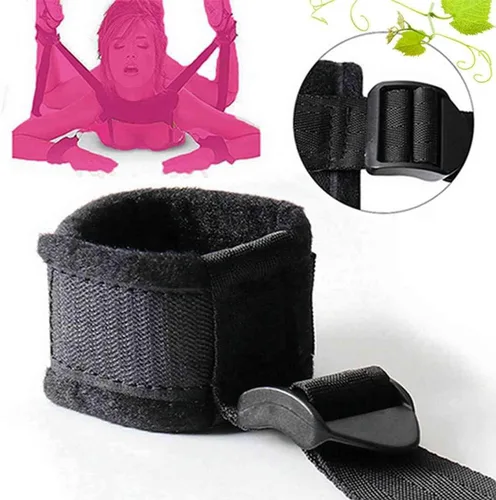 Esparcidores de restricción de bondage, barra de piernas y manos, juego de bondage sexual para muslo, correas de muñeca y tobillo, esposas para