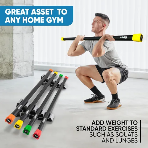Miniatura 5 de Weighted Bar Set - Weighted Bars for Exercise