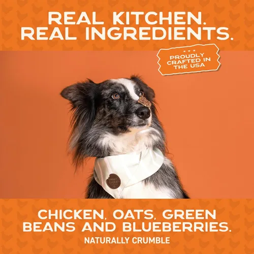 Miniatura 5 de Smart Cookie All Natural Dog Treats - Galletas saludables para perros de pollo para cadera y articulaciones con glucosamina, ideales para perros