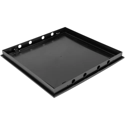 Miniatura 9 de Repa Market Panel de acceso de pared de 12 x 12 pulgadas para paneles de yeso, placa de plástico ABS antracita para orificios de pared, panel