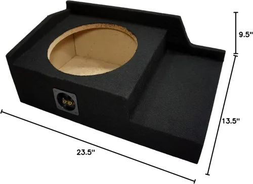Miniatura 8 de American Sound Connection Compatible con Chevy Silverado Ext Cab Truck Alpine S-W12D4 Tipo S subwoofer de audio para coche personalizado individual