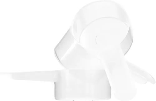 Miniatura 8 de Juego de 50 cucharadas medidoras con cuchara de café de mango corto, 1 cucharada (15 ML), cucharadas de plástico transparente para café, té suelto