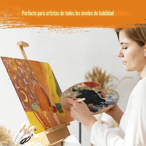 Miniatura 5 de Paquete de 40 tableros de lienzo para pintar, paquete de 8 x 10 pulgadas, paneles de lienzo para pintura al óleo y acrílica